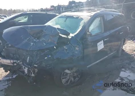 2015 Nissan Pathfinder Platinum from USA, damaged, VIN 5N1AR2MN2FC654433